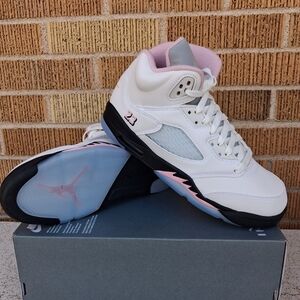 NEW Nike Air Jordan 5 Retro GS Soft Pink NBY  Size 6Y / Women Sz 7.5